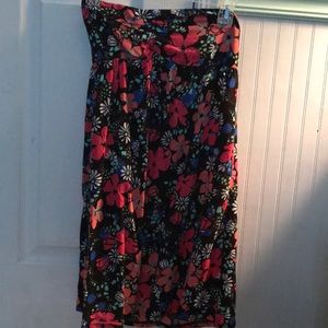 Floral print dress